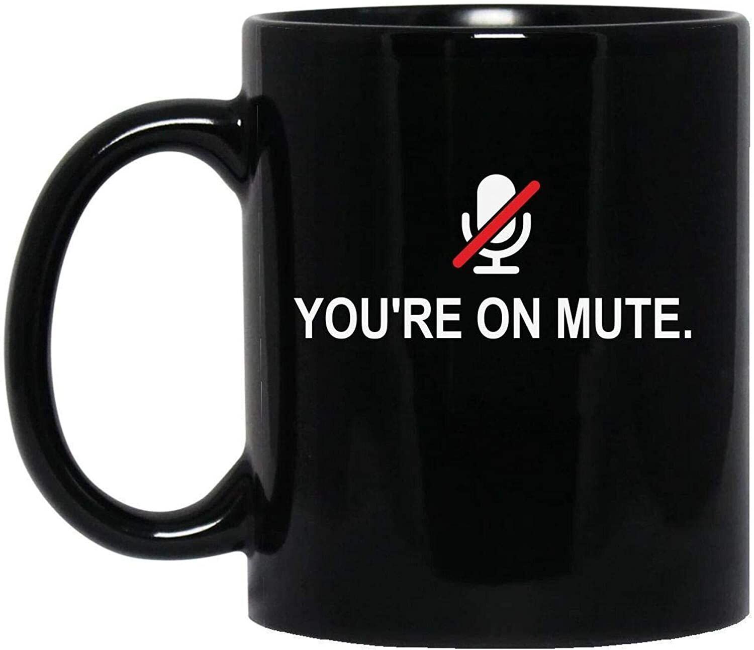 'You're on mute' mug